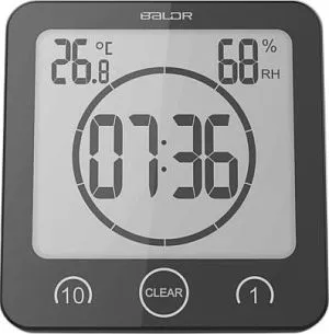 Часы настенные для душа BALDR B0007STH, изображение 1