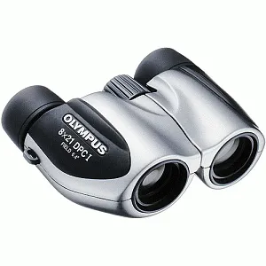 Бинокль Olympus 8x21 DPC I, серебристый, изображение 1