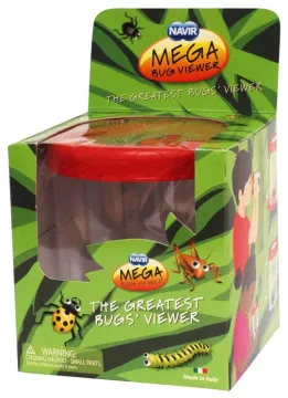 Банка для насекомых Navir «Мега» с лупой 3x и жуком, изображение 3