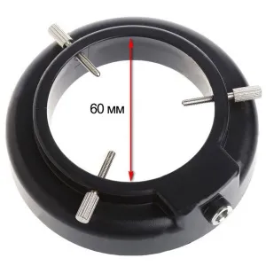 Осветитель кольцевой светодиодный HXD-5 для микроскопа, с блоком регулировки, изображение 3