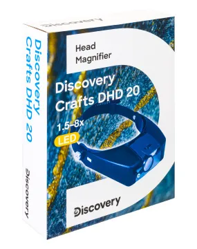 Лупа налобная Levenhuk Discovery Crafts DHD 20, изображение 10