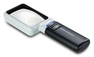 Лупа на ручке асферическая Eschenbach Mobilux LED 3,5x, 75x50 мм, с подсветкой, изображение 3