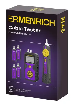 Тестер кабельных линий Ermenrich Ping SM110, изображение 2