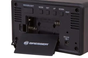 Часы настольные Bresser MyTime W Color LED, черные, изображение 9