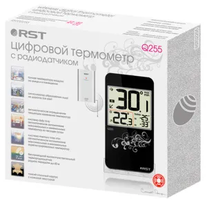Термометр цифровой RST 02255 (Q255) с беспроводным датчиком, изображение 4