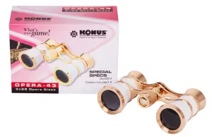 Театральный бинокль Konus 3x25 Pearl, изображение 11