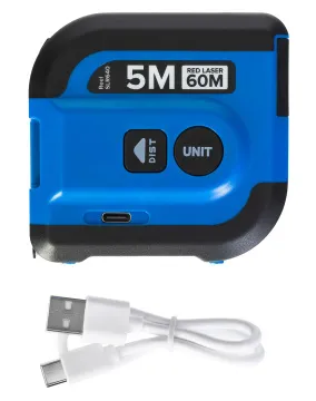 Рулетка с лазерным дальномером Ermenrich Reel SLR640, изображение 6