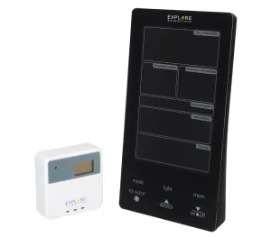 Метеостанция Explore Scientific Classic с цветным дисплеем, черная, изображение 4