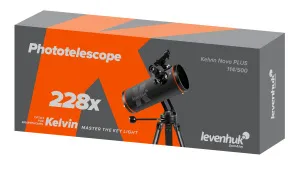 Фототелескоп Levenhuk Kelvin Nova PLUS 114/500, изображение 2
