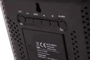 Метеостанция Bresser National Geographic VA с цветным дисплеем и тремя черными датчиками, изображение 8