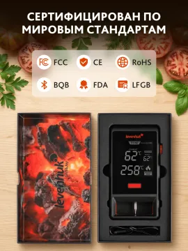 Термометр для мяса Levenhuk Wezzer Grill BT30, изображение 16