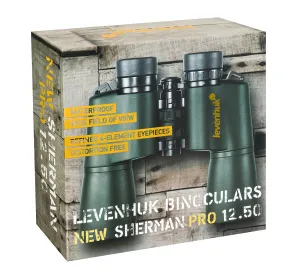 Бинокль Levenhuk New Sherman PRO 12x50, изображение 13