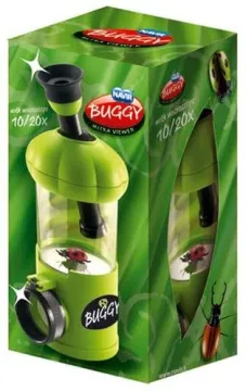 Банка для насекомых Navir «Обзор 360» с микроскопом 10–20x, лупой 3x и жуком, изображение 6