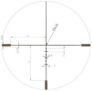 Прицел оптический ARTELV CRS Fiber 1–6x24 SFP, изображение 8