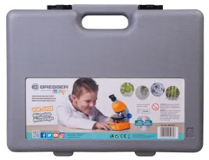 Микроскоп Bresser Junior 40–640x с набором для опытов, в кейсе, изображение 15