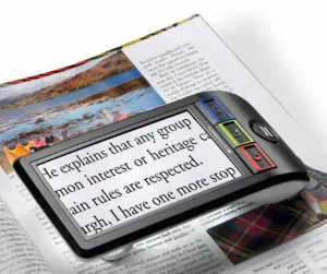 Лупа цифровая Eschenbach Smartlux Digital 1,7–12x, с ЖК-экраном 5” 16:9, с подсветкой, изображение 4