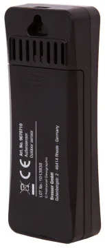 Метеостанция Bresser National Geographic VA с цветным дисплеем и тремя черными датчиками, изображение 11