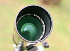 Вид с выдвинутой блендой.